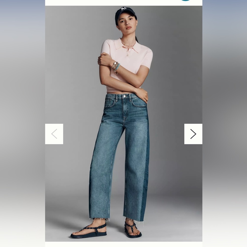 Triarchy Birkin Mid-Rise Straight-Leg Jeans - size 31 - NWT